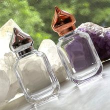 Cargar imagen en el visor de la galería, 10 ml Gift bottles to fill with your favorite Fragrancia perfume scent Amber White, Jasmine and Egyptian Musk!