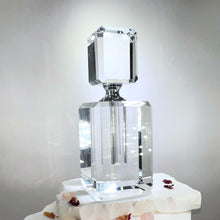 Cargar imagen en el visor de la galería, Crystal Perfume Bottle - Rectangular Design