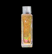 Load image into Gallery viewer, Amber Black Liquid in a 30 ml Gift Bottle with clear glass bottle and a fancy ribbed top. The perfect Unisex Gift!