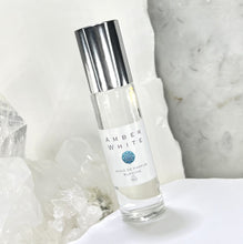 Load image into Gallery viewer, 10 ml Amber White Pure Oil. Fits in your jacket pocket for the perfect size travel perfume bottle. White Amber.