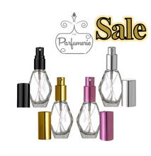 Cargar imagen en el visor de la galería, Diamond 2 oz. - Glass Perfume Spray Atomizer Bottles