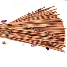 Load image into Gallery viewer, Light Brown Unscented Incense Sticks made from bamboo sticks and pulp. Create your own DIY incense for your personal use.