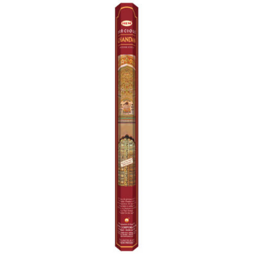 Precious Chandan also known as Indian Sandalwood HEM Incense Sticks in 16 inches. Calming, peaceful and uplifting.