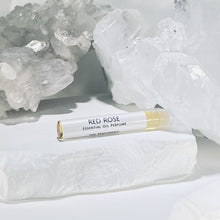 Load image into Gallery viewer, 1 ml sample size is perfect to test out our Red Rose Essential Oil Perfume for scent and compatability with skin.