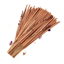 Load image into Gallery viewer, LIGHT BROWN Unscented Incense Sticks made from bamboo sticks and pulp. Create your own DIY incense for your Business use.