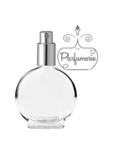Cargar imagen en el visor de la galería, Perfume Bottle. Atomizer Bottle with Silver Sprayer Top with matching over cap. Spray bottle for Perfume Oils, Essential Oils, Fragrance Oils and Room Sprays.