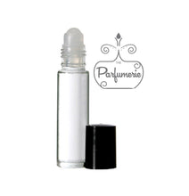 Load image into Gallery viewer, Clear 10 ml Roller Bottle with Plastic Insert and Black Cap