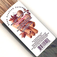 Load image into Gallery viewer, 11 inch Cinnamon Incense sticks. A spicy, warm, woody aroma. An uplifting scent.