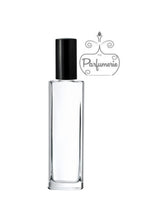 Cargar imagen en el visor de la galería, Tower Tall Style Perfume Bottle. Spray Bottle with Black Sprayer Top with matching over cap.. Atomizer bottle is great for Essential Oils, Perfume Oils, Fragrance Oils and Room Sprays.