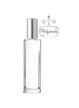 Cargar imagen en el visor de la galería, Tower Tall Style Perfume Bottle. Spray Bottle with Silver Sprayer Top with matching over cap.. Atomizer bottle is great for Essential Oils, Perfume Oils, Fragrance Oils and Room Sprays.