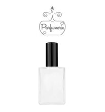 Cargar imagen en el visor de la galería, 2 oz. Frosted Glass Perfume Bottles. Atomizer Spray Bottles. Black Sprayer top with matching over cap. Atomizer Bottles perfect for Perfume Oils, Essential Oils, Fragrance Oils and Room Sprays.