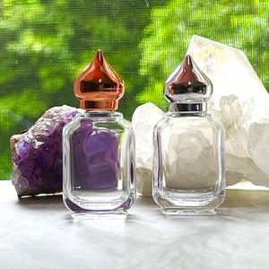 The Parfumerie offers these Clear Glass Perfume Bottles in 10 ml and 15 ml for Private Label.