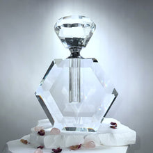 Load image into Gallery viewer, Crystal Perfume Bottle - Hexagonal