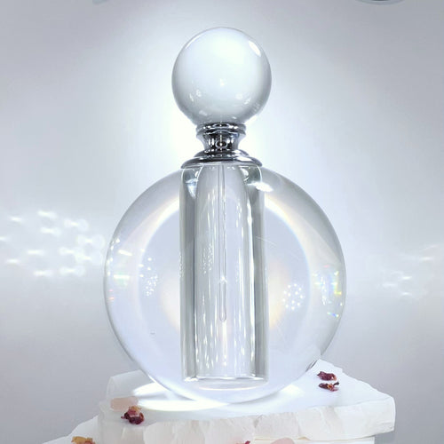 Crystal Perfume Bottle - Crystal Sphere