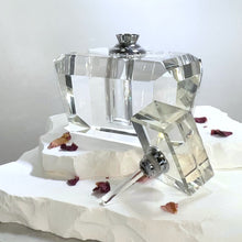 Load image into Gallery viewer, Crystal Perfume Bottle - Art Deco Style