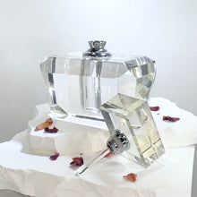 Load image into Gallery viewer, Crystal Perfume Bottle - Art Deco Style