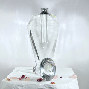 Crystal Perfume Bottle - Tall & Sophisticated