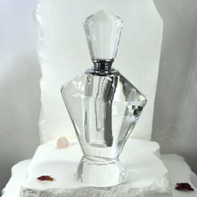 Load image into Gallery viewer, Crystal Perfume Bottle - Tapered Crystal Vintage Style