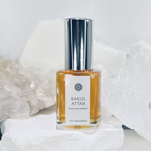 Bakul Perfume. Bakul Oil. Essential Oil Perfume. A travel perfume bottle.