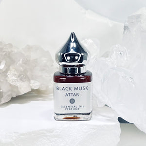 The Parfumerie offers Black Musk Attar in an 8 ml Gift Bottle. A luxury perfume.