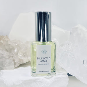 The Parfumerie offers Blue Lotus Absolute Attar Essential Oil Perfume. This is the perfect Trave Perfume Bottle.