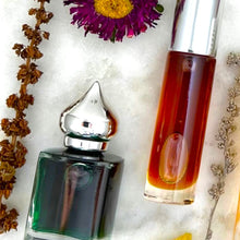Load image into Gallery viewer, Specialty Attar and Perfume Oils. Make your own Lip Gloss with our Roller Bottles with Steel Rollers and Silver Caps!