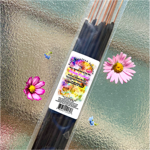 The Parfumerie dips their incense for 36 hours to create these long burning incense sticks. Then they are air dried.