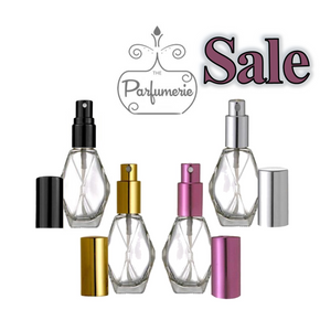 Diamond 2 oz. - Glass Perfume Spray Atomizer Bottles