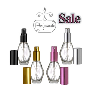 Diamond 2 oz. - Glass Perfume Spray Atomizer Bottles