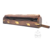 Load image into Gallery viewer, Brass Elephant Incense Burner - 11 inch