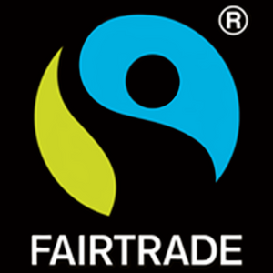 Fairtrade Item. The Fairtrade symbol helps workers and farmers from developing countries obtain a fair living wage for their labor. By purchasing these goods you are supporting a system that aims to reduce world poverty and create sustainable development.