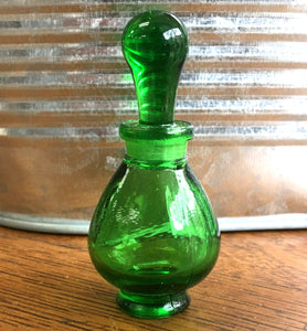 Potion Genie Bottle - 9 ml Fancy - Rounded Edges - Green