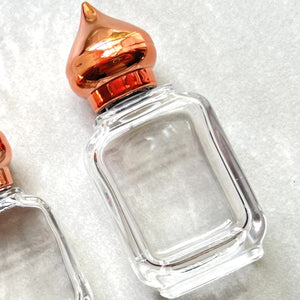 15 ml Gift Bottle with Copper Minaret Cap. The perfect Unisex Gift filled with our Essential Oil Perfume.