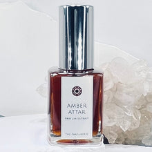 Load image into Gallery viewer, Our Amber Attar is Vegan, Cruelty Free, Paraben Free, and Free from  phthalates