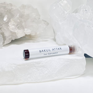 1 ml. sample size is perfect to test out our Bakul Attar for compatability. 