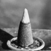Load image into Gallery viewer, 1 inch Unscented Incense Cones burn approximately 30 minutes.