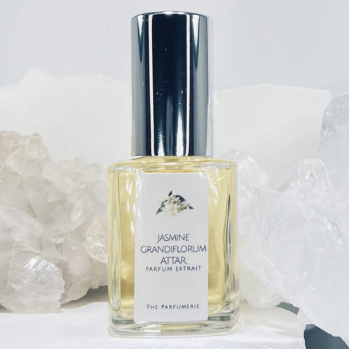 Jasmine Grandiflorum Attar 30 ml Parfum Extrait is a luxury perfume from The Parfumerie. Cruelty-Free.