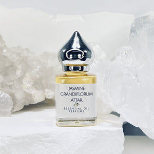 8 ml Gift Bottle of Jasmine Grandiflorum Attar is Phthalate-Free and Paraben-Free as well as Alcohol-Free.