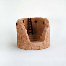Load image into Gallery viewer, Artisan Kiva incense burner for meditation, serenity and tranquility.