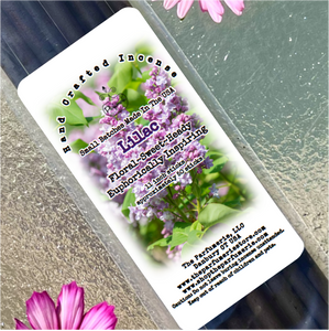 Lilac 11 inch incense sticks. A floral, sweet, heady and inspiring aroma.