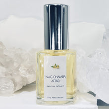 Load image into Gallery viewer, 30 ml Parfum Extrait Nag Champa Attar from The Parfumerie. Certified Organic Can Alcohol.
