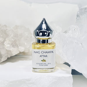 8 ml Nag Champa Attar is a clean and natural oil made with the purest of Essential Oils.