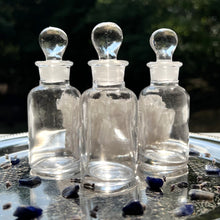 Load image into Gallery viewer, The Apothecary Glass Perfume Bottles can be used for Attars, Perfume Oils, Essential Oils and Carrier Oils or blends you create!