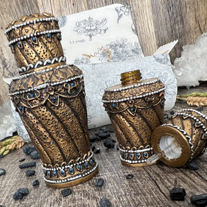 Unique and beautiful, these Resin Bottles can hold 3 ml and 6 ml of your favorite Attar or Oud.