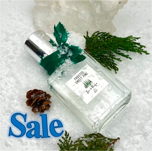 Load image into Gallery viewer, Frosted Sweet Pine Perfume from The Parfumerie is on SALE! A woody, unisex perfume.