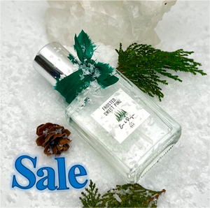 Frosted Sweet Pine Perfume from The Parfumerie is on SALE! A woody, unisex perfume.