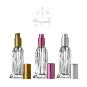 The Parfumerie's Tulip Style Perfume Bottles make a great Private Label Perfume Bottle for Essential Oils or Perfumes.