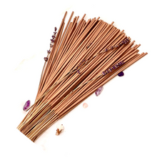 Cargar imagen en el visor de la galería, LIGHT BROWN Unscented Incense Sticks made from bamboo sticks and pulp. Create your own DIY incense for your Business use.