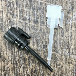 Tiny beauty supply sample vial plugs come in black and opaque for your business can be used for essential oils, perfume oils and cologne vials.