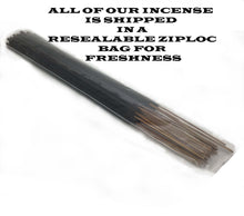 Load image into Gallery viewer, All of our incense is shipped in a resealable ZipLoc bag for freshness